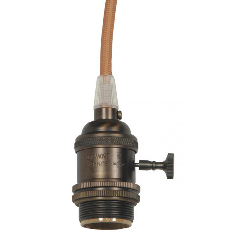 Lampholder in Dark Antique Brass (230|802432)