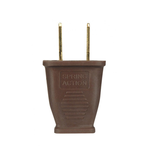 Plug2 Pole 2 Wire in Brown (230|802409)