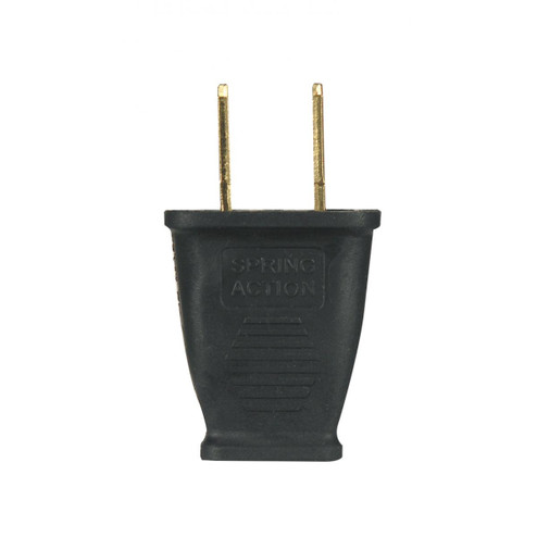 Plug2 Pole 2 Wire in Black (230|802408)