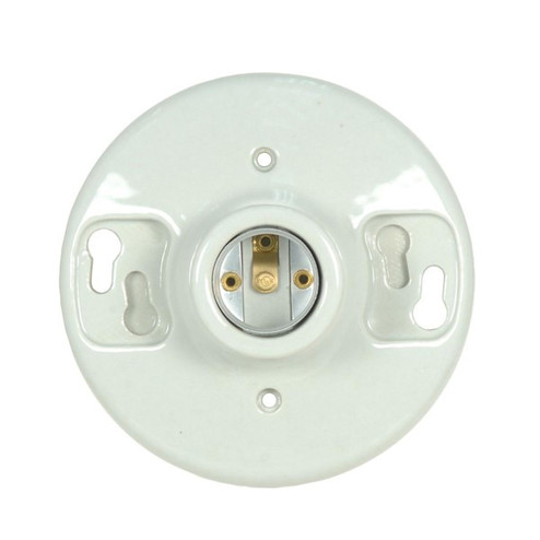 Ceiling Receptacle in Glazed (230|801648)