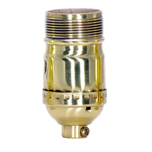 Socket in Polished Brass (230|801446)