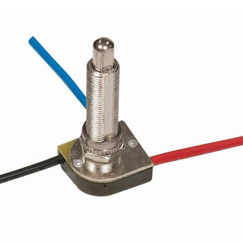 3-Way Metal Push Switch in Nickel Plated (230|801412)