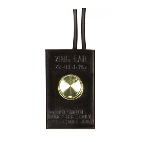 Full Range Table Lamp Dimmer Switch in Black / Gold (230|801166)