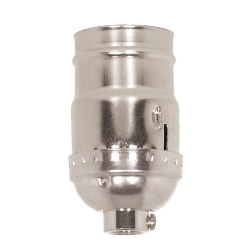 3-Way (2 Circuit) Keyless Socket in Nickel (230|801021)