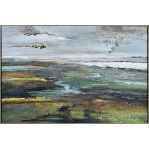 Sprucer Canvas Art in Champagne Silver (443|OL1961)