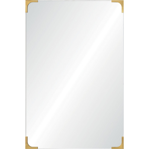 Eros Mirror in Clear,Antique Brass (443|MT2418)