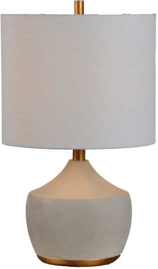 Horme One Light Table Lamp in Gray, Gold (443|LPT958)