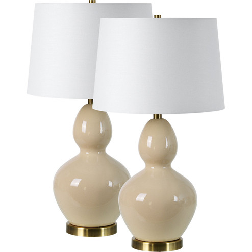 Jesula Table Lamp- Set in Cream (443|LPT1238SET2)