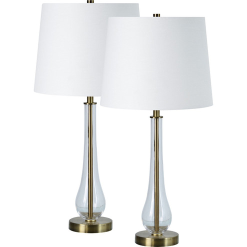 Nabi Table Lamp- Set in Clear (443|LPT1237SET2)