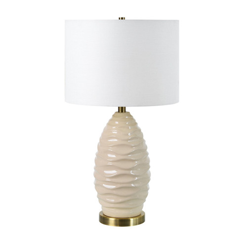 Macphee One Light Table Lamp in Cream (443|LPT1227)
