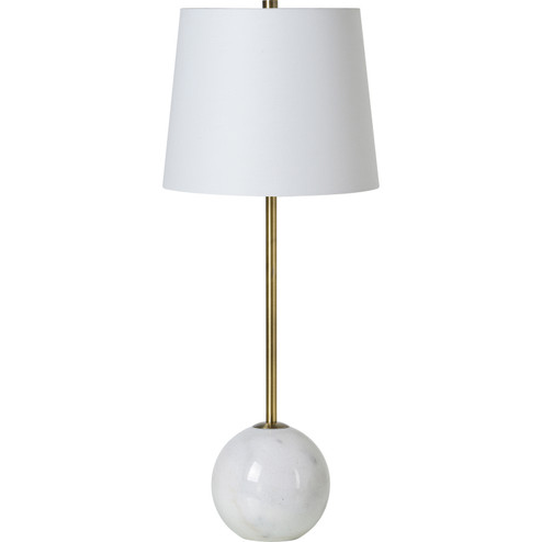 Naomi One Light Table Lamp in Plated Antique Brushed Brass (443|LPT1171SET2)
