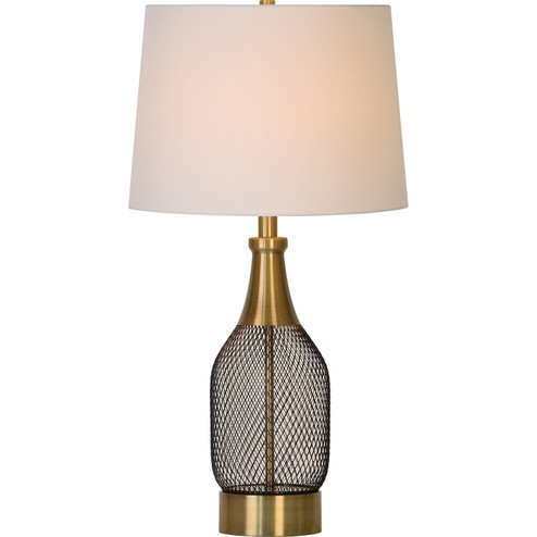 Fantina One Light Table Lamp in Antique-Brass Plated (443|LPT1164SET)