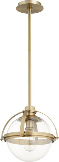 Meridian Globe Pendants One Light Pendant in Aged Brass (19|881380)