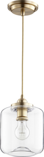 Clear Filament Pendants One Light Pendant in Aged Brass (19|84580)