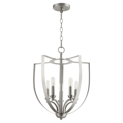 Dakota Five Light Entry Pendant in Satin Nickel (19|8202565)
