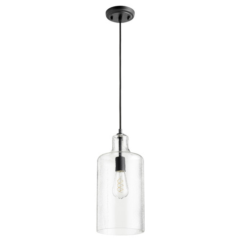 8141 Pendants One Light Pendant in Textured Black (19|814169)