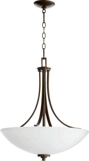 Reyes Four Light Pendant in Oiled Bronze (19|8060486)