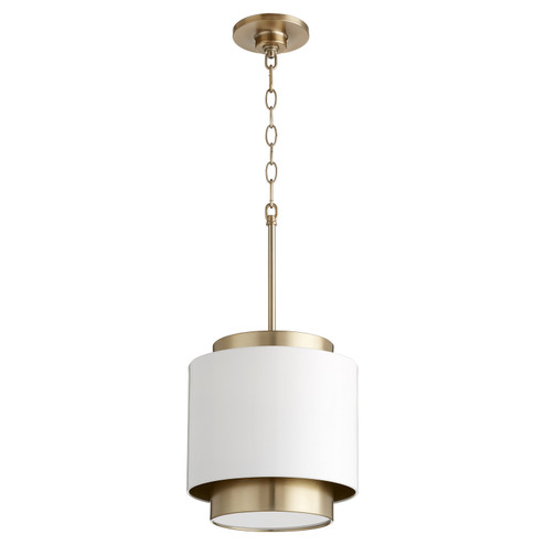Drum Pendants One Light Pendant in Studio White (19|80100880)