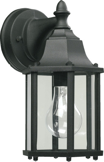 Aluminum Box Lanterns One Light Wall Mount in Black (19|78615)