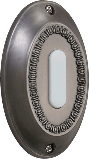 7-307 Door Buttons Door Chime Button in Antique Silver (19|730792)