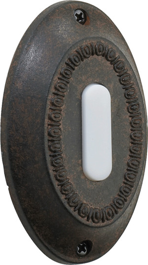 7-307 Door Buttons Door Chime Button in Toasted Sienna (19|730744)