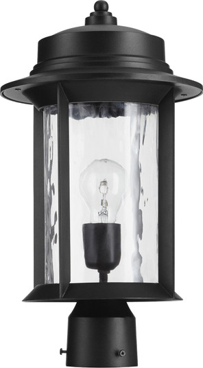 Charter One Light Post Mount in Textured Black (19|7248969)