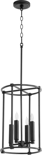 Olympus Four Light Entry Pendant in Textured Black (19|686469)