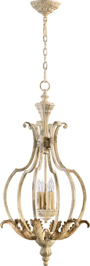Florence Four Light Entry Pendant in Persian White (19|6837470)
