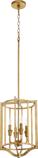 Marquee Four Light Pendant in Gold Leaf (19|6814474)