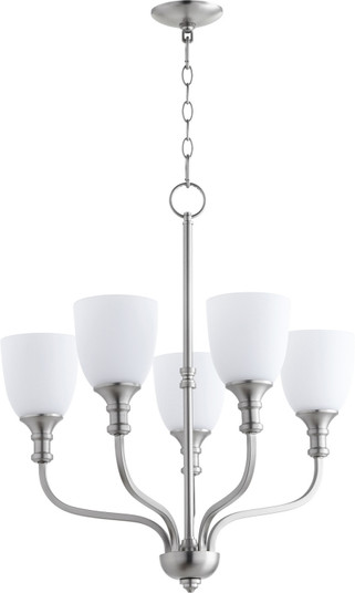 Richmond Five Light Chandelier in Satin Nickel (19|6811565)
