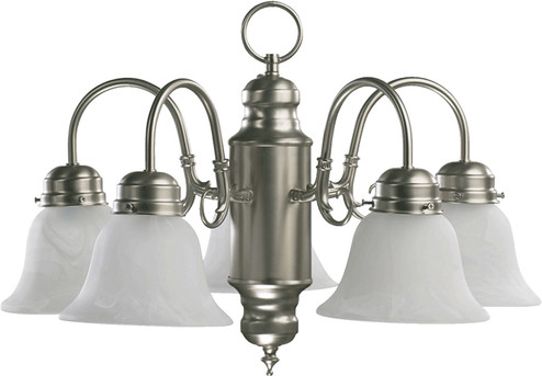 6429 Nooks Five Light Chandelier in Satin Nickel (19|6429565)