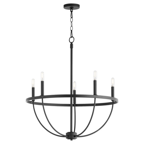 Tribute Five Light Chandelier in Matte Black (19|6374559)