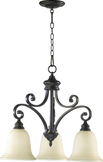 Bryant Three Light Chandelier in Oiled Bronze (19|6354386)