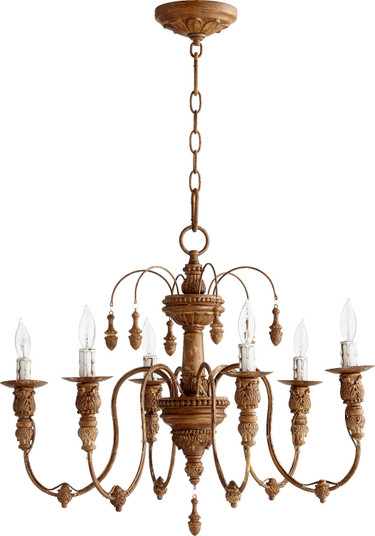 Salento Six Light Chandelier in French Umber (19|6316694)