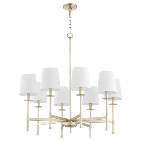 Belshaw Eight Light Chandelier in Aged Silver Leaf (19|624860)