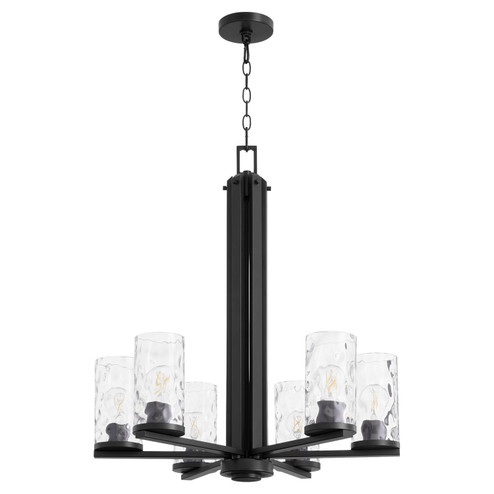 Steinway Six Light Chandelier in Matte Black (19|6111659)