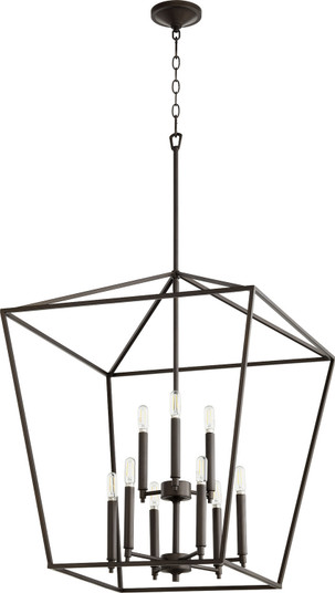 Gabriel Nine Light Entry Pendant in Oiled Bronze (19|604986)