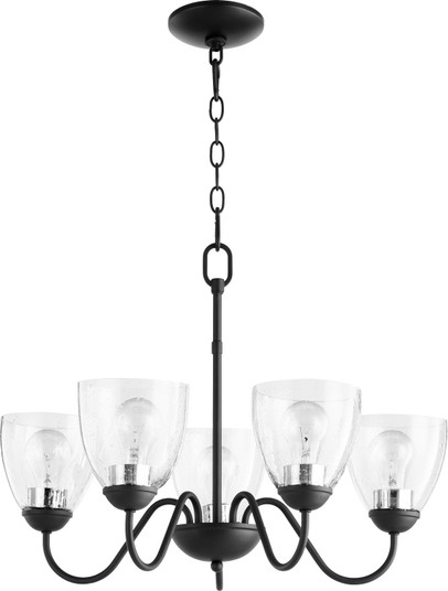 6041 Chandeliers Five Light Chandelier in Textured Black (19|6041569)