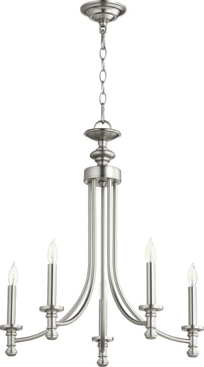 Rossington Five Light Chandelier in Satin Nickel (19|6022565)