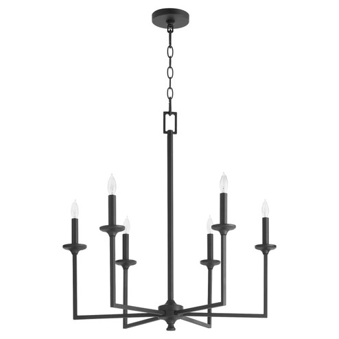 Eldorado Six Light Chandelier in Matte Black (19|6005659)