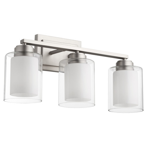 Cameron Three Light Vanity in Satin Nickel (19|582365)