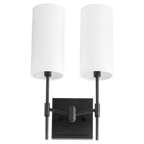 Hamilton Two Light Wall Mount in Matte Black (19|563259)