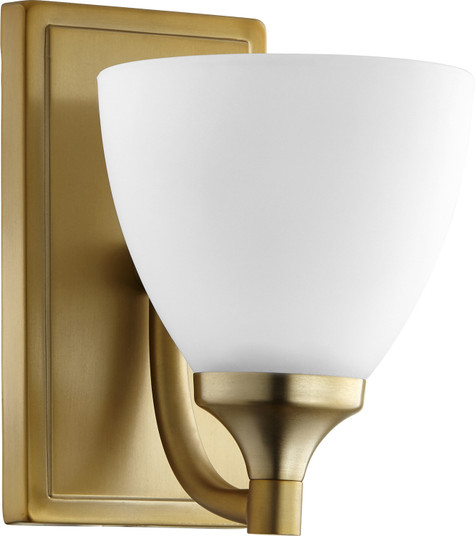 Enclave One Light Wall Mount in Aged Brass (19|5459180)