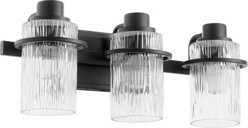 Lazo Three Light Vanity in Textured Black (19|527369)