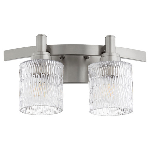 Stadium Two Light Vanity in Satin Nickel (19|5184265)