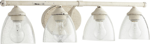 Brooks Four Light Vanity in Persian White|Clear Seeded (19|5150470)
