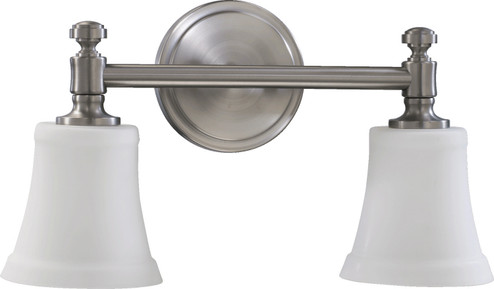 Rossington Two Light Vanity in Satin Nickel (19|5122265)