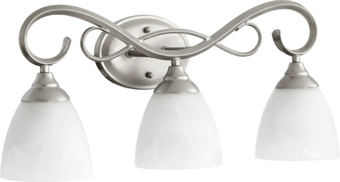 Powell Three Light Vanity in Classic Nickel (19|5108364)