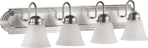 Campbell Four Light Vanity in Satin Nickel (19|50944165)