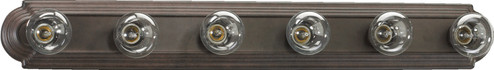 5049 Stepped Vanities Six Light Vanity in Toasted Sienna (19|5049644)